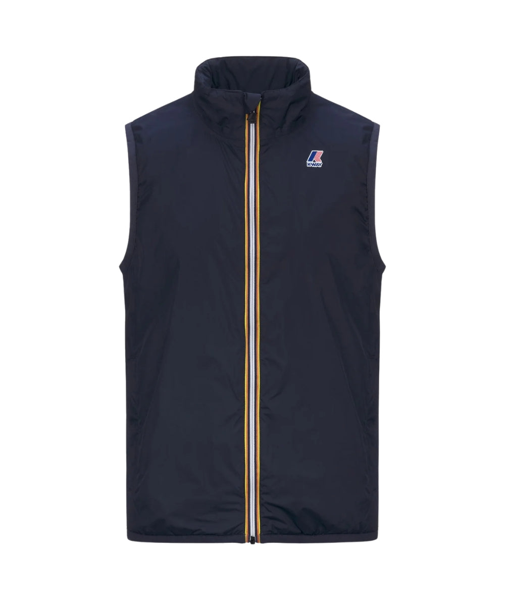 K-way Gilet Le Vrai 4.0 Rouland Warm K6131ZW Blu Scuro