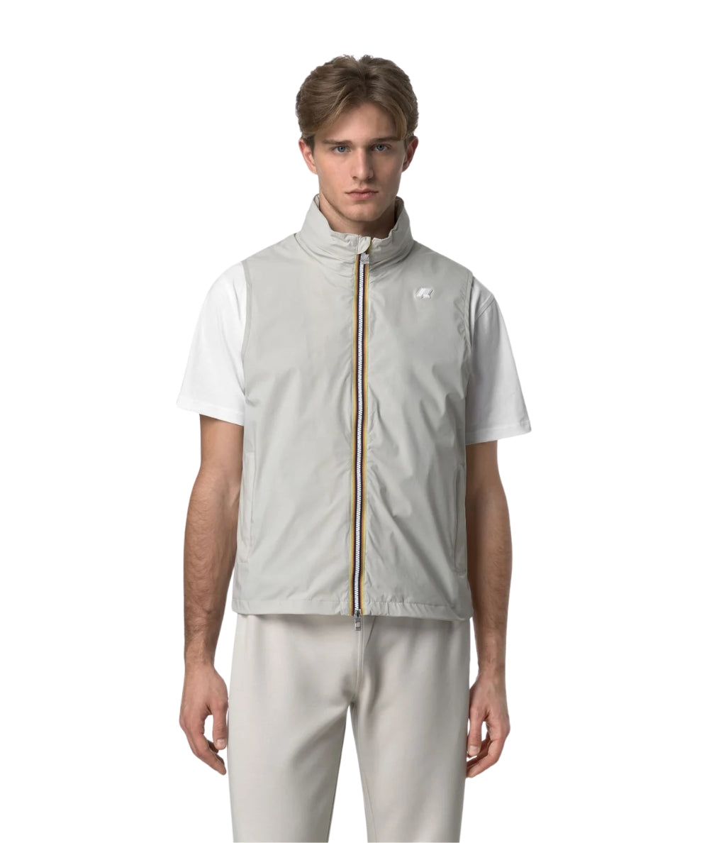 K-way Gilet Valen Stretch Nylon Jersey K3123TW Beige