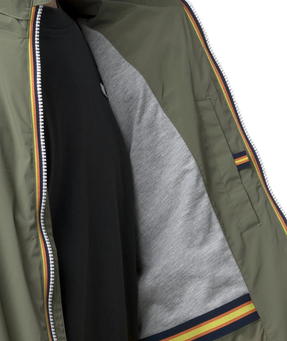 K-way Gilet Valen Stretch Nylon Jersey K3123TW Verde 