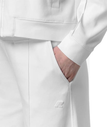 K-way Pantaloni Gamba Larga Loyre Interlock K2133MW Bianco