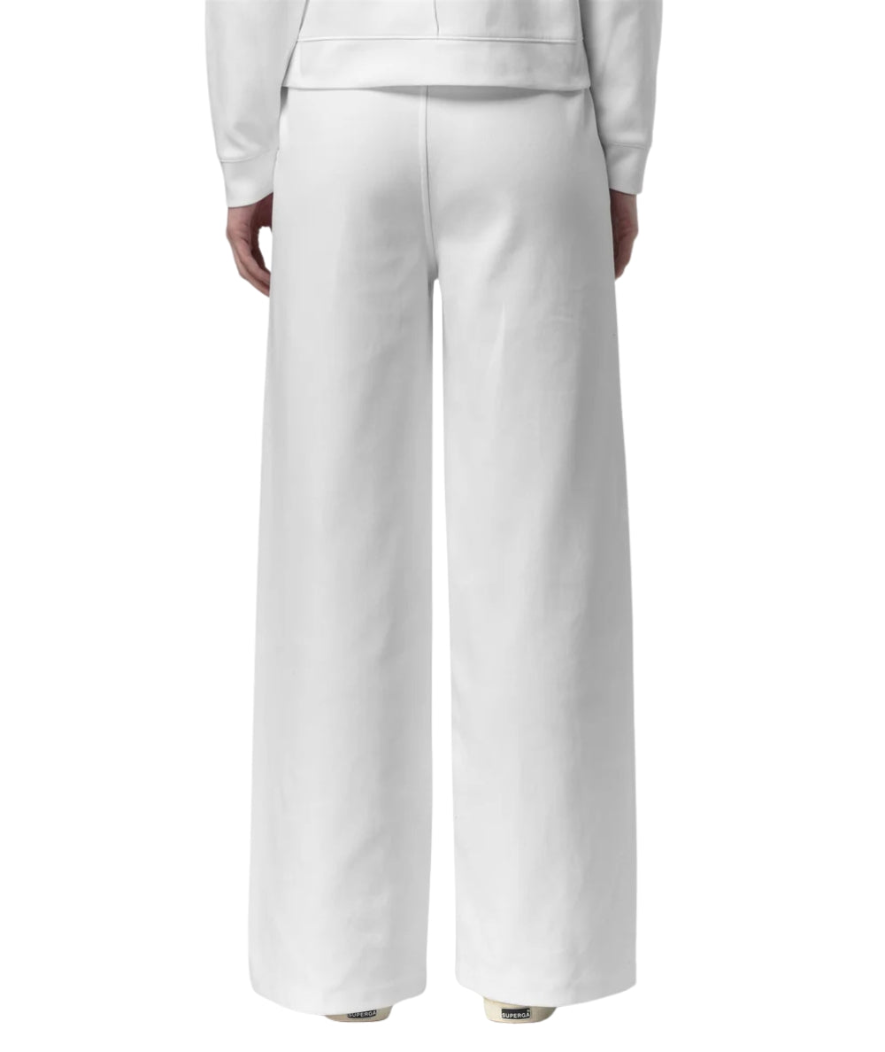 K-way Pantaloni Gamba Larga Loyre Interlock K2133MW Bianco