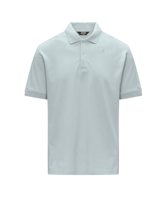 K-way Polo in Cotone Piquet Vinnie K1125CW Blu