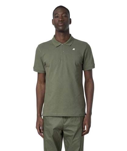 K-way Polo in Cotone Piquet Vinnie K1125CW Verde