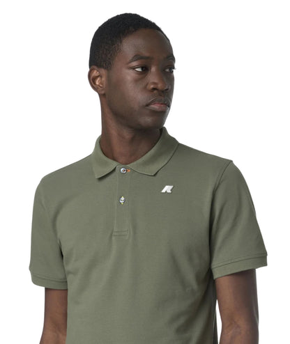 K-way Polo in Cotone Piquet Vinnie K1125CW Verde