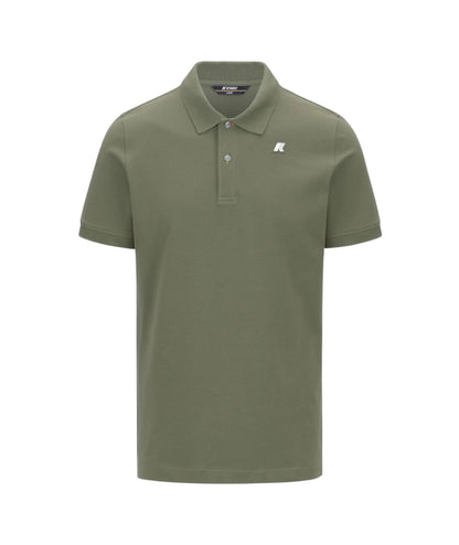 K-way Polo in Cotone Piquet Vinnie K1125CW Verde