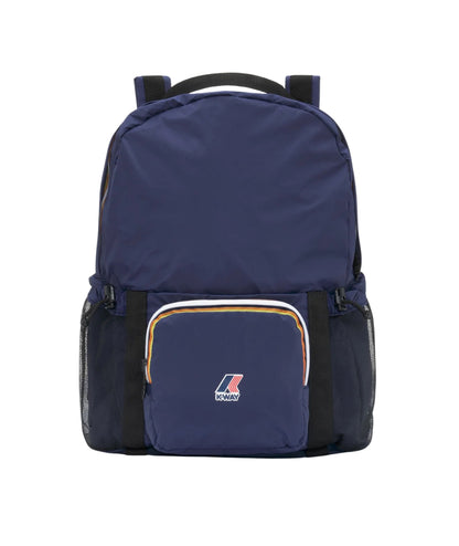 K-way Zaino Con Logo Le Vrai 4.0 Michel K5135PW Blu