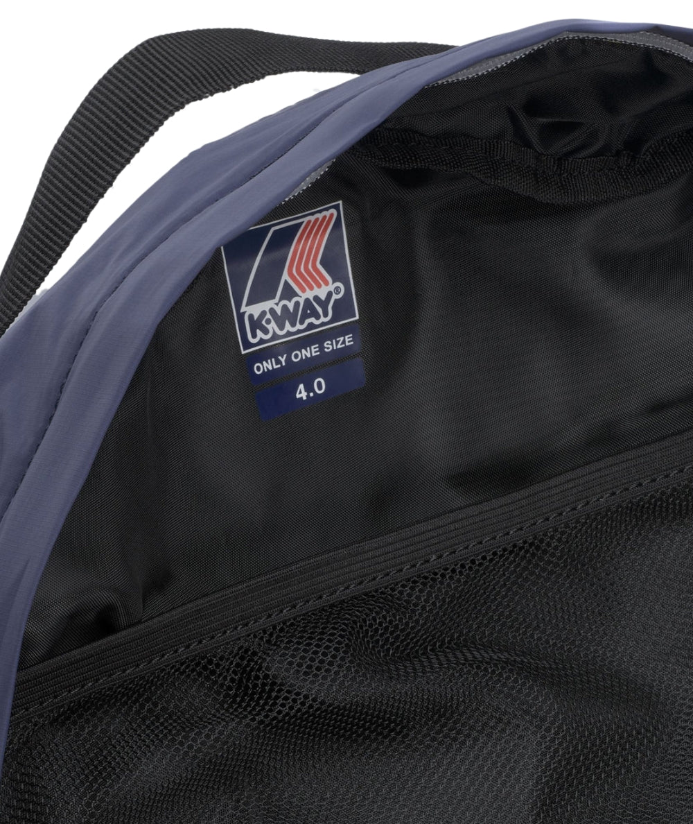 K-way Zaino Con Logo Le Vrai 4.0 Michel K5135PW Blu