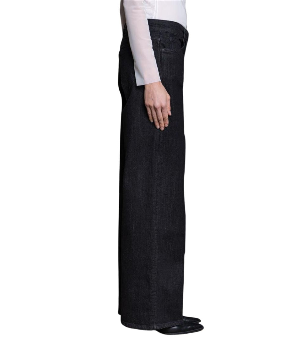KAOS DENIM Jeans a Gamba Larga SI6MG004 Nero