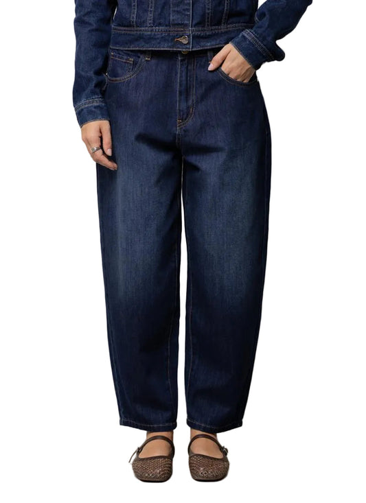 Kaos Denim Jeans Balloon in Denim Scuro SP6MP008