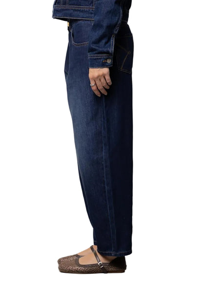 Kaos Denim Jeans Balloon in Denim Scuro SP6MP008