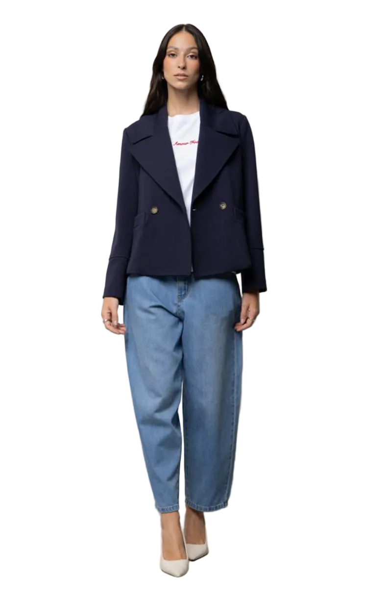 Kaos Denim Jeans Balloon in Denim Chiaro SP6MP007