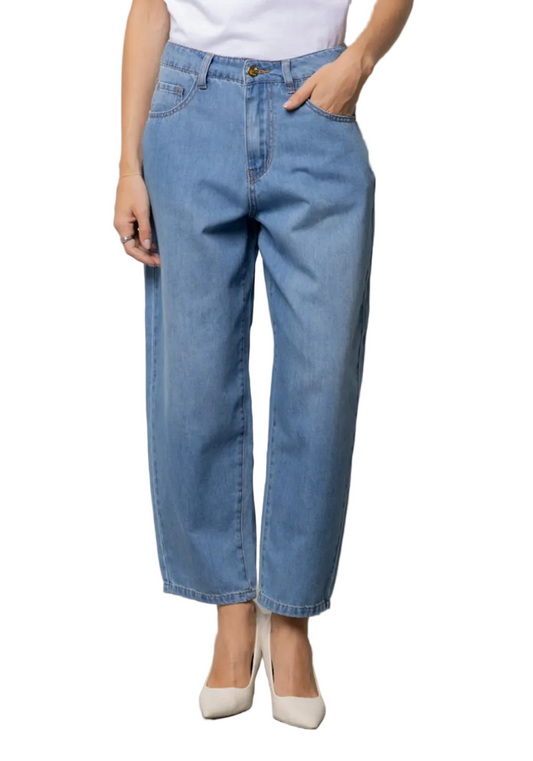 Kaos Denim Jeans Balloon in Denim Chiaro SP6MP007
