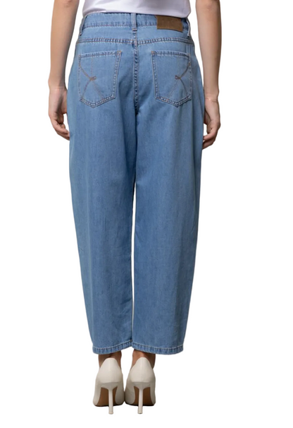 Kaos Denim Jeans Balloon in Denim Chiaro SP6MP007