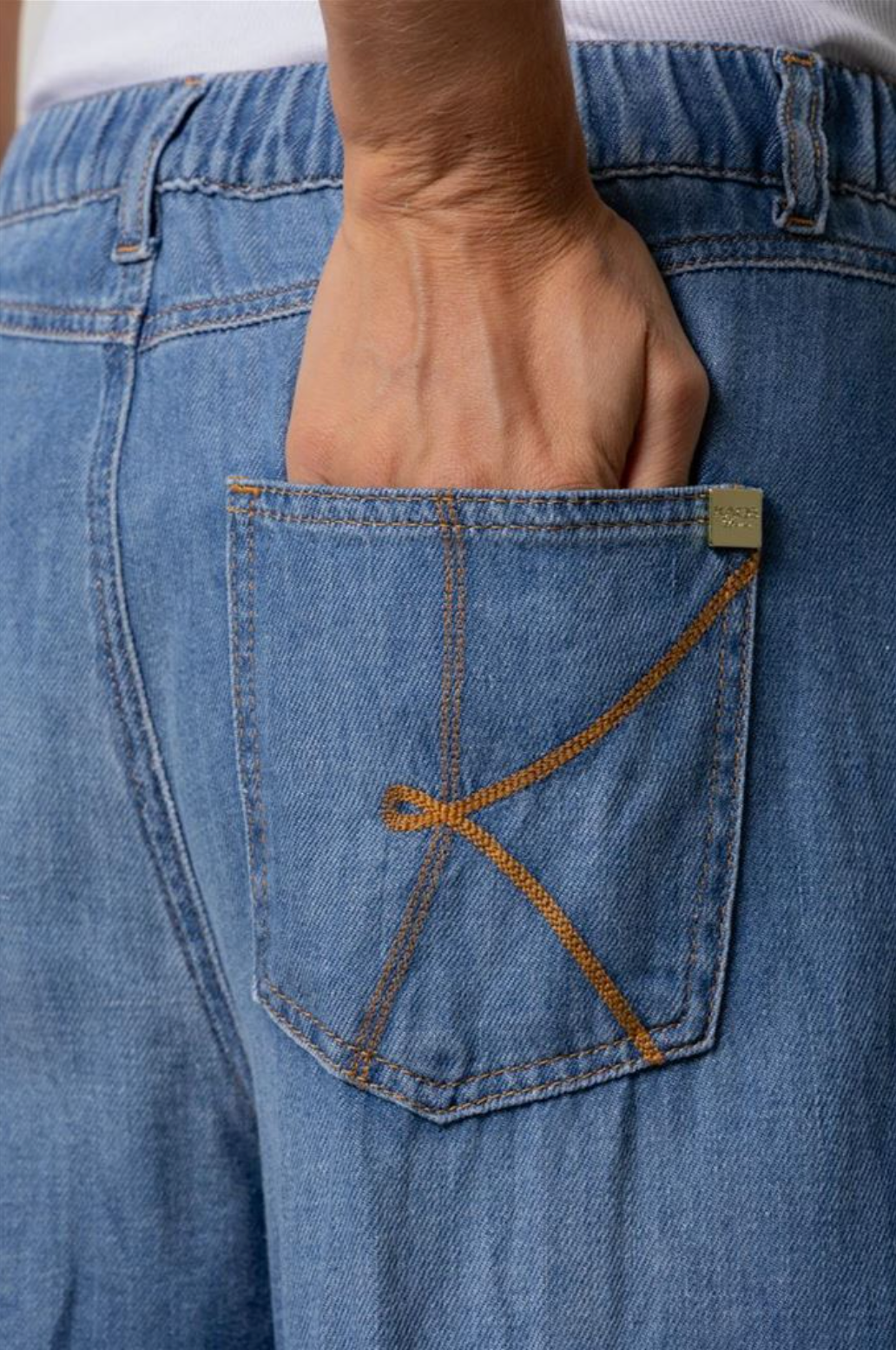 Kaos Denim Jeans Cropped Leicht SP6MG003