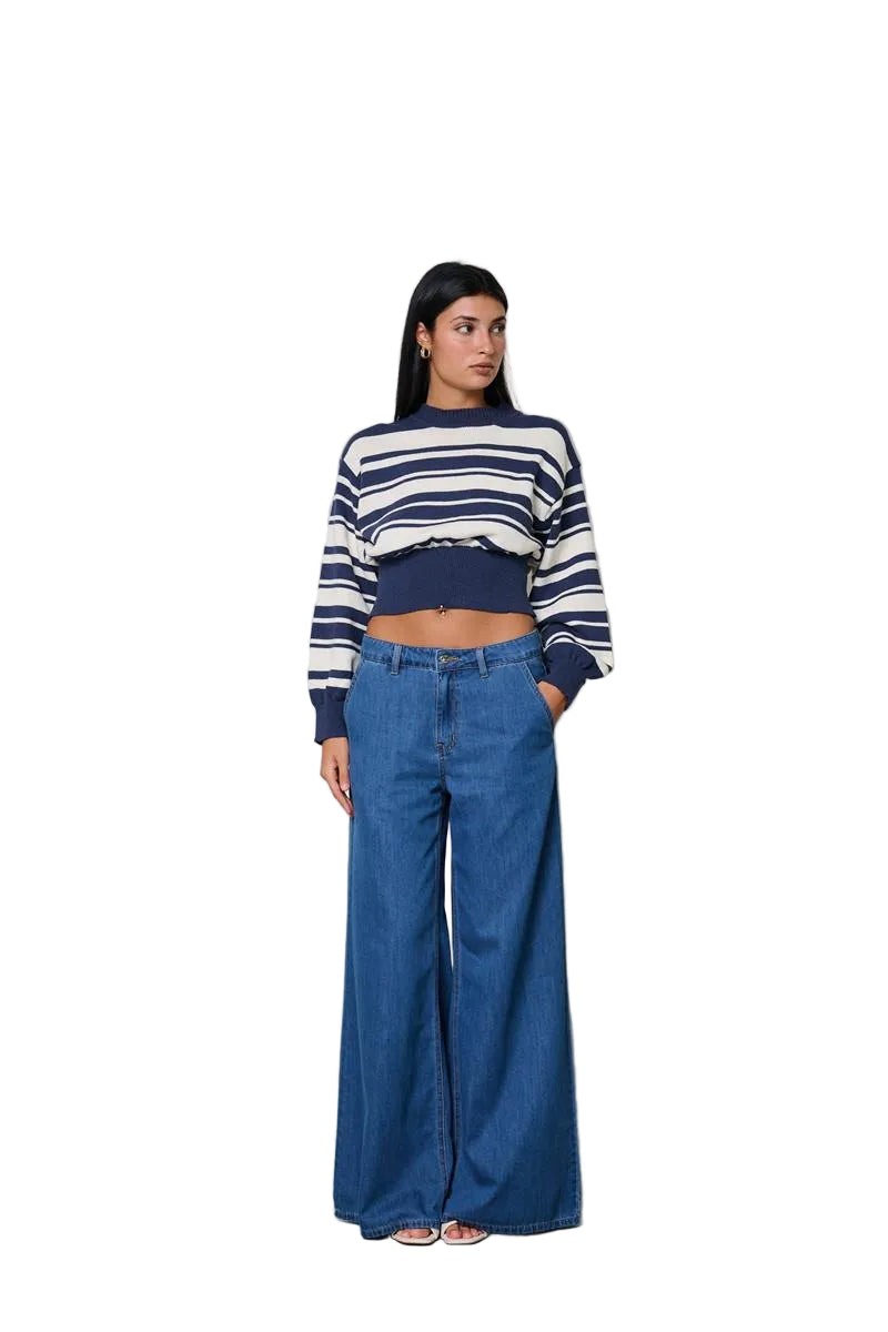 Kaos Denim Jeans Chino a Palazzo SP6MP012