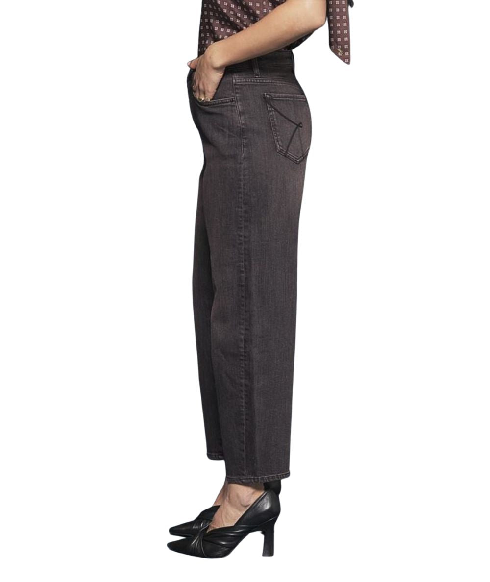 Kaos Denim Pantalone Baloon Fit RI6MG031 Marrone