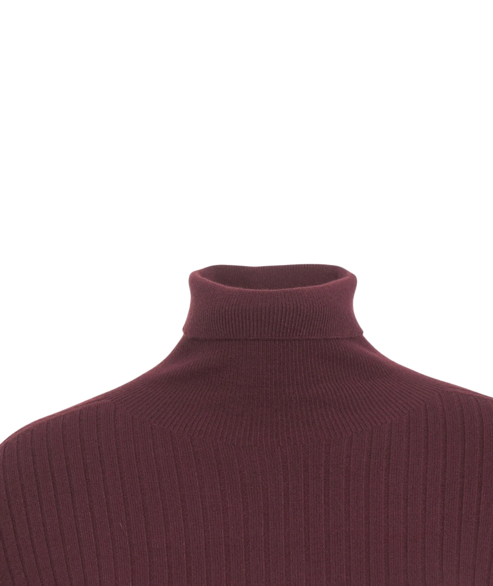 Kaos Jeans Maglione Dolcevita  RIJKT011 Bordeaux