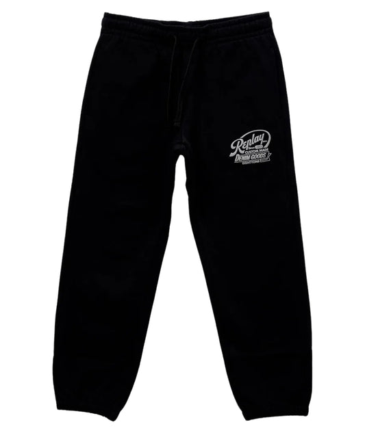 Replay & Sons Pantalone in Felpa SB9102.052.23830 Nero