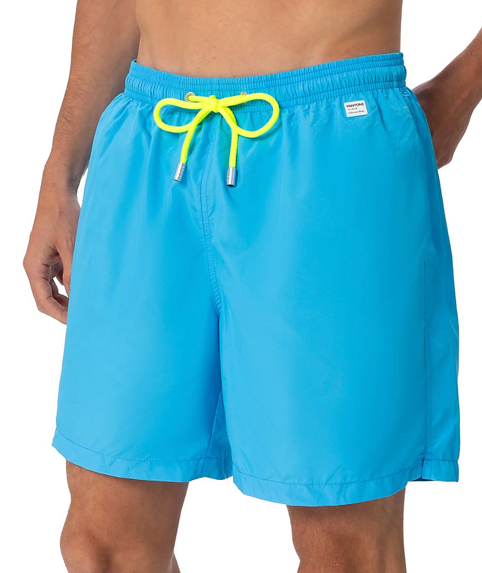Mc2 Saint Barth Boxer Mare Lighting Pantone Azzurro