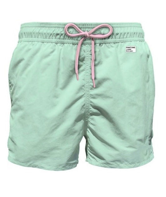 MC2 SAINT BARTH BOXER MARE LIGHTING PANTONE LIG0004 VERDE ACQUA