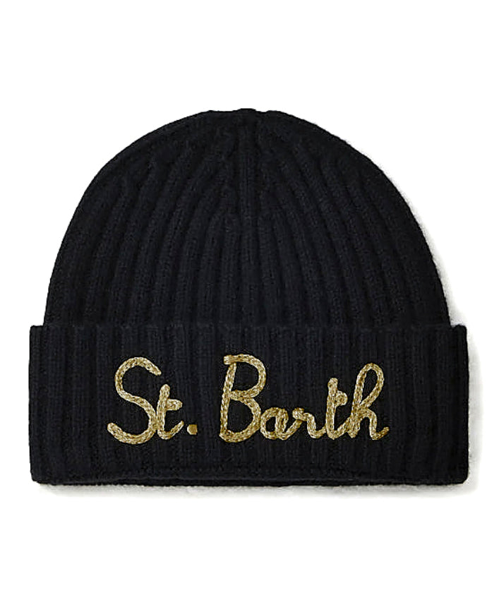 MC2 SAINT BARTH CAPPELLO CON RICAMO ST BARTH WENG005 NERO