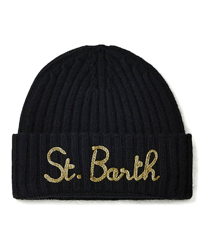 MC2 SAINT BARTH CAPPELLO CON RICAMO ST BARTH WENG005 NERO
