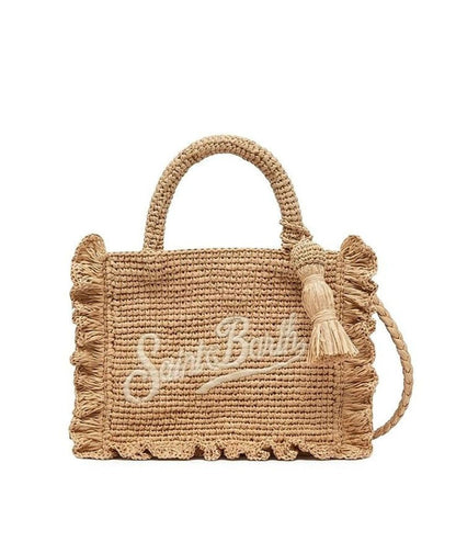 MC2 Saint Barth Borsa Raffia Volant Mini 00222L 