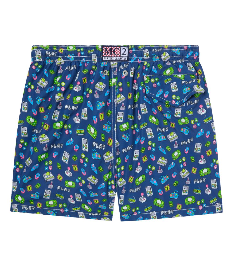 MC2 Saint Barth Boxer da Mare con Coulisse JEAN LIGHTING RETRO GAMES 61