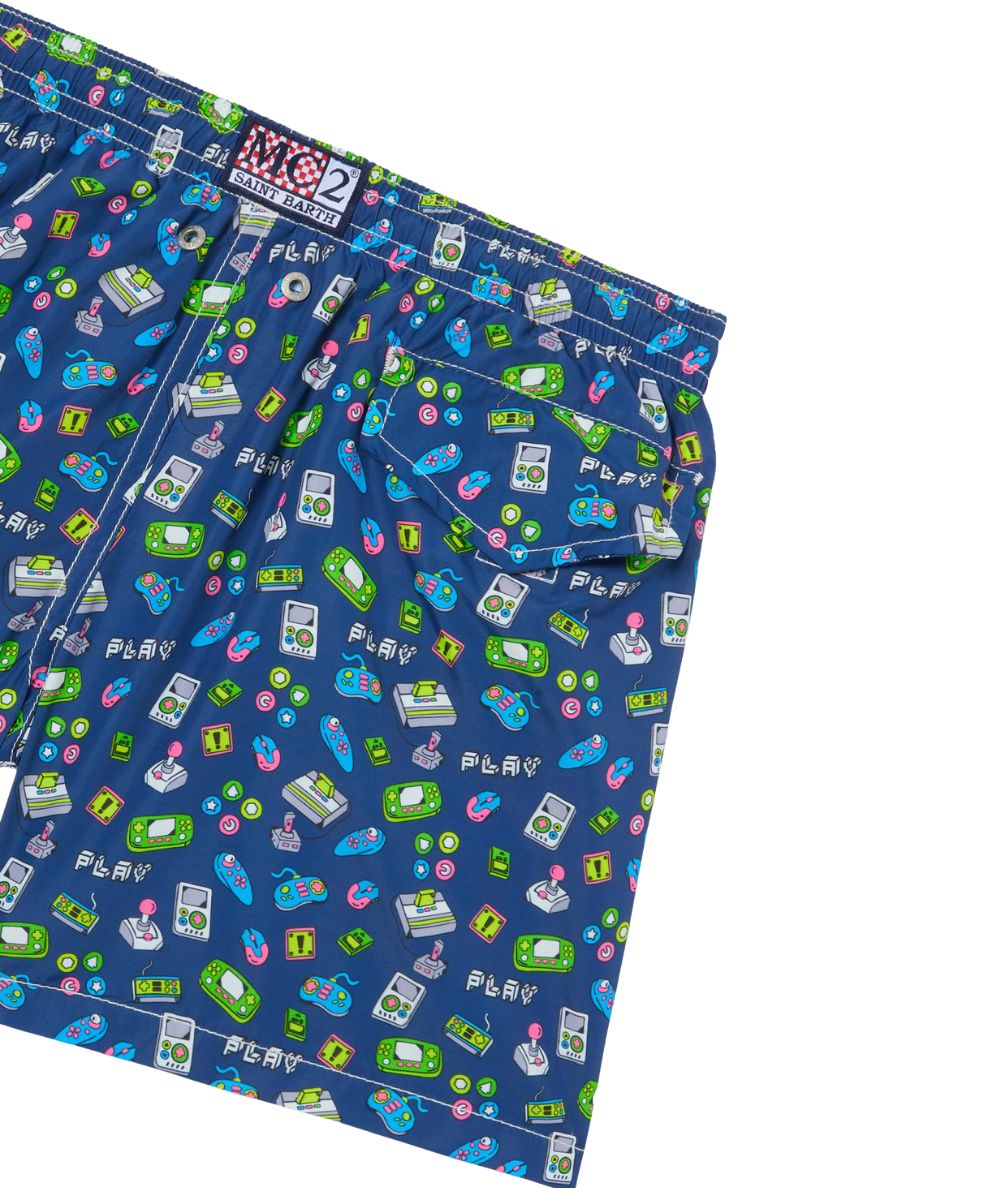 MC2 Saint Barth Boxer da Mare con Coulisse JEAN LIGHTING RETRO GAMES 61