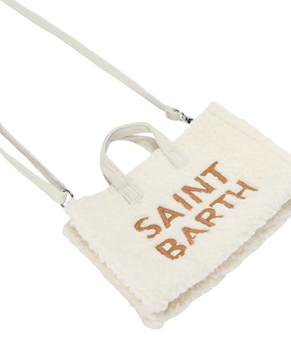 MC2 Saint Barth PHONE BAG TEDDY PHONE004 Bianco Panna