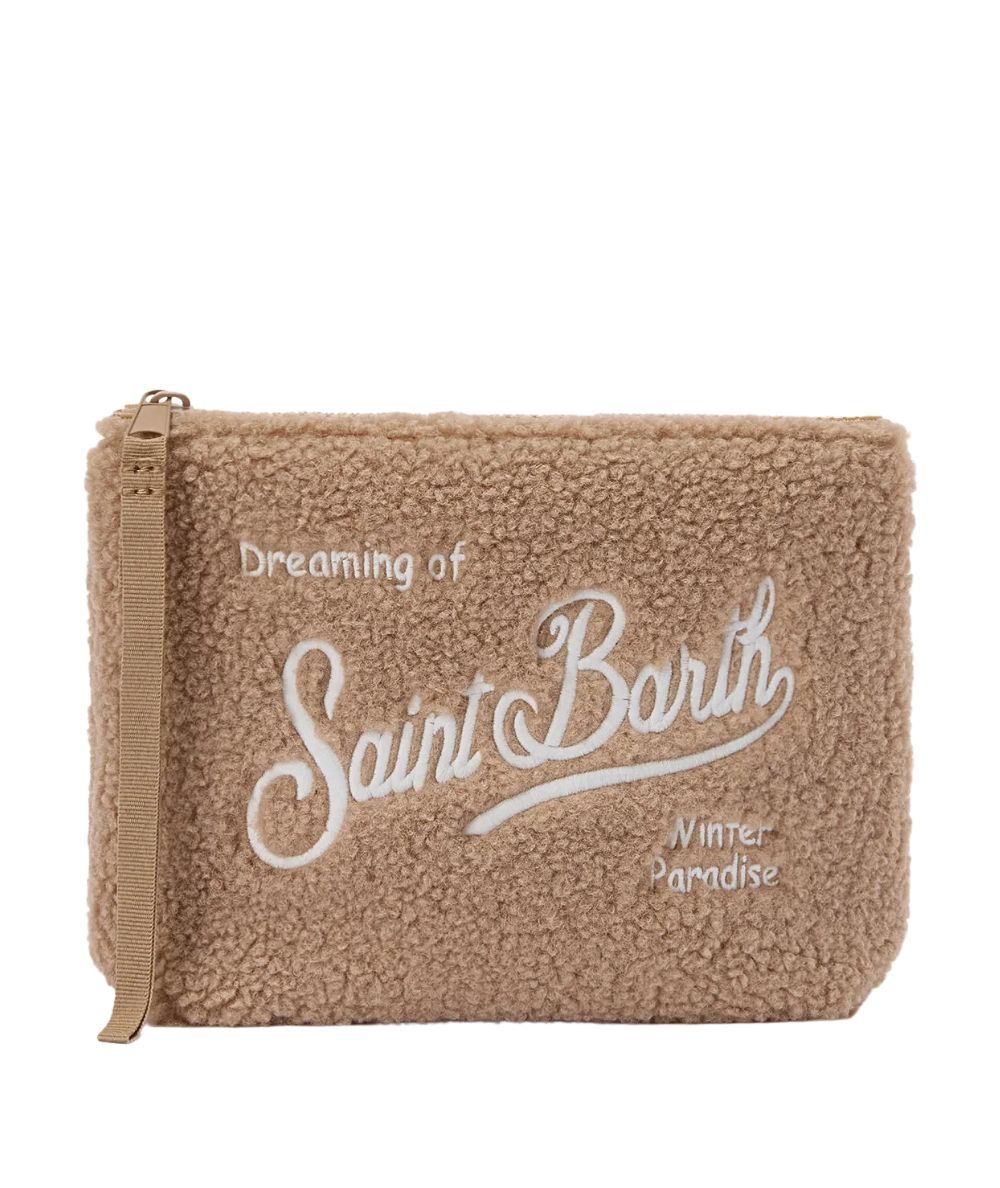 MC2 Saint Barth Pochette ALINE TEDDY ALI0023 Beige