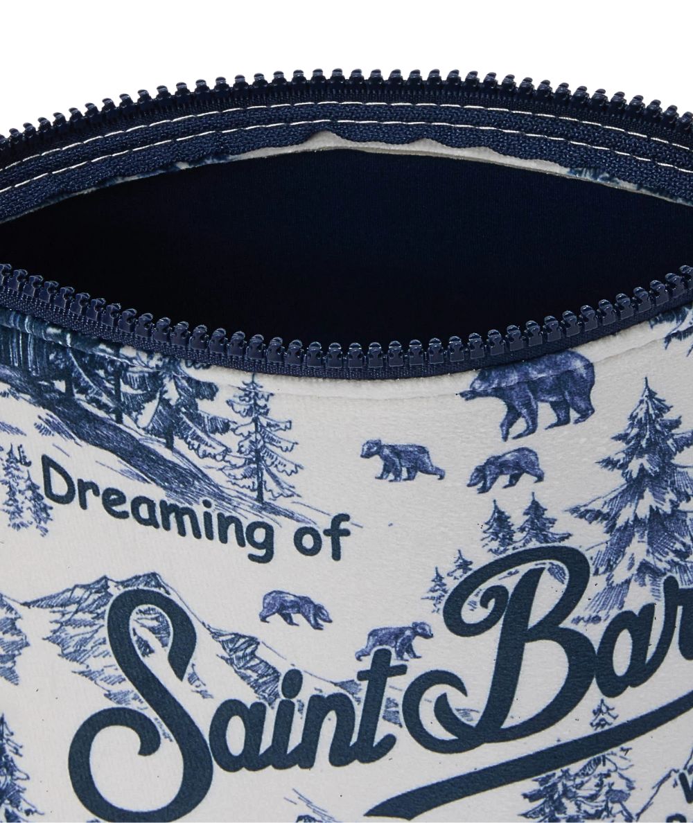 MC2 Saint Barth Pochette ALINE W ALI0002 Toile de Jouy Winterland 