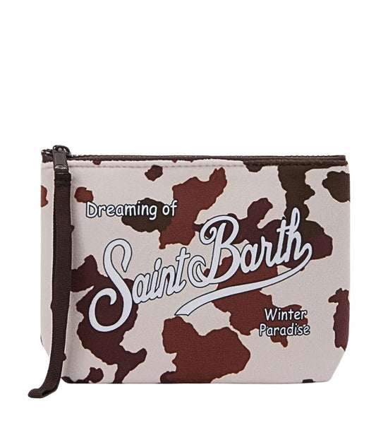 MC2 Saint Barth Pochette Fantasia Mucca ALINE W ALI0002 Marrone