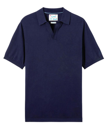 MC2 Saint Barth Polo con Collo Skipper Sloan Blu Navy