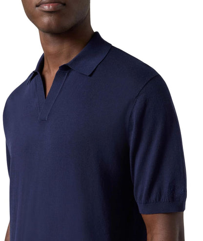 MC2 Saint Barth Polo con Collo Skipper Sloan Blu Navy