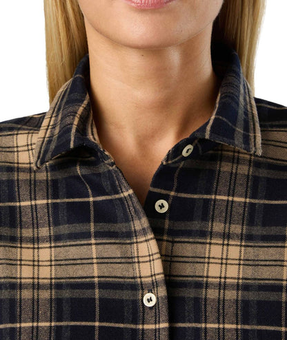 MC2 Saint Barth Abito Fantasia Tartan Alys Flannel LSY0001 Blu Beige