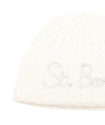 MC2 Saint Barth Berretto Wengen WENGEN W JR WENG018 Bianco