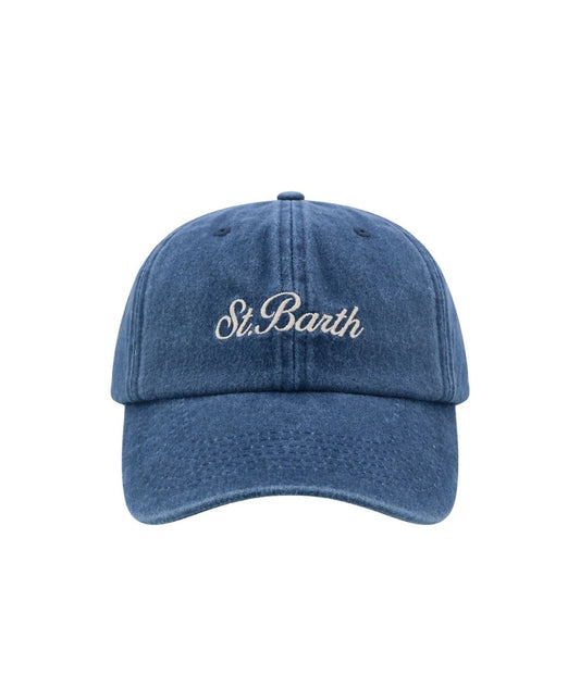 MC2 Saint Barth Berretto da Baseball Davis N DAS0004 Denim