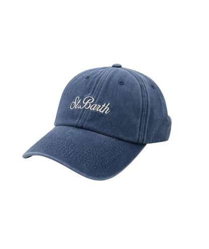 MC2 Saint Barth Berretto da Baseball Davis N DAS0004 Denim