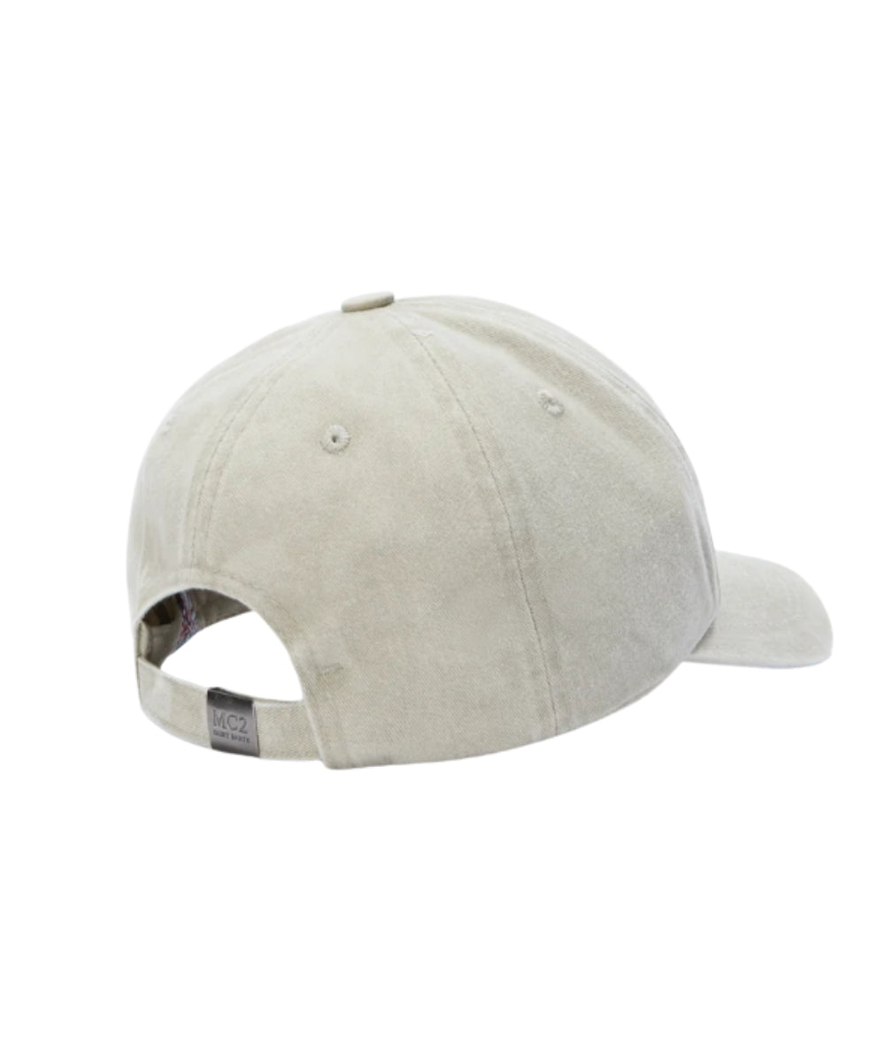 MC2 Saint Barth Berretto da Baseball in Denim Davis DAS0004 Beige