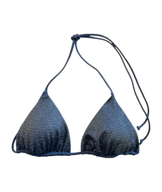 MC2 Saint Barth Bikini Triangolo con Strass Annabelle ANNA001 Grigio