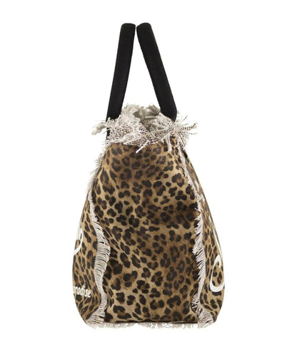 MC2 Saint Barth Borsa Animalier Vanity in Canvas Vani001 Beige