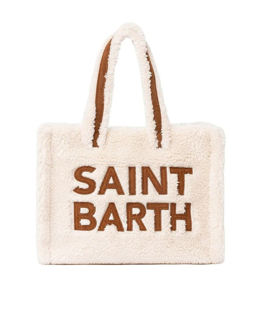 MC2 Saint Barth Borsa COLETTE TEDDY COL0032 Avorio
