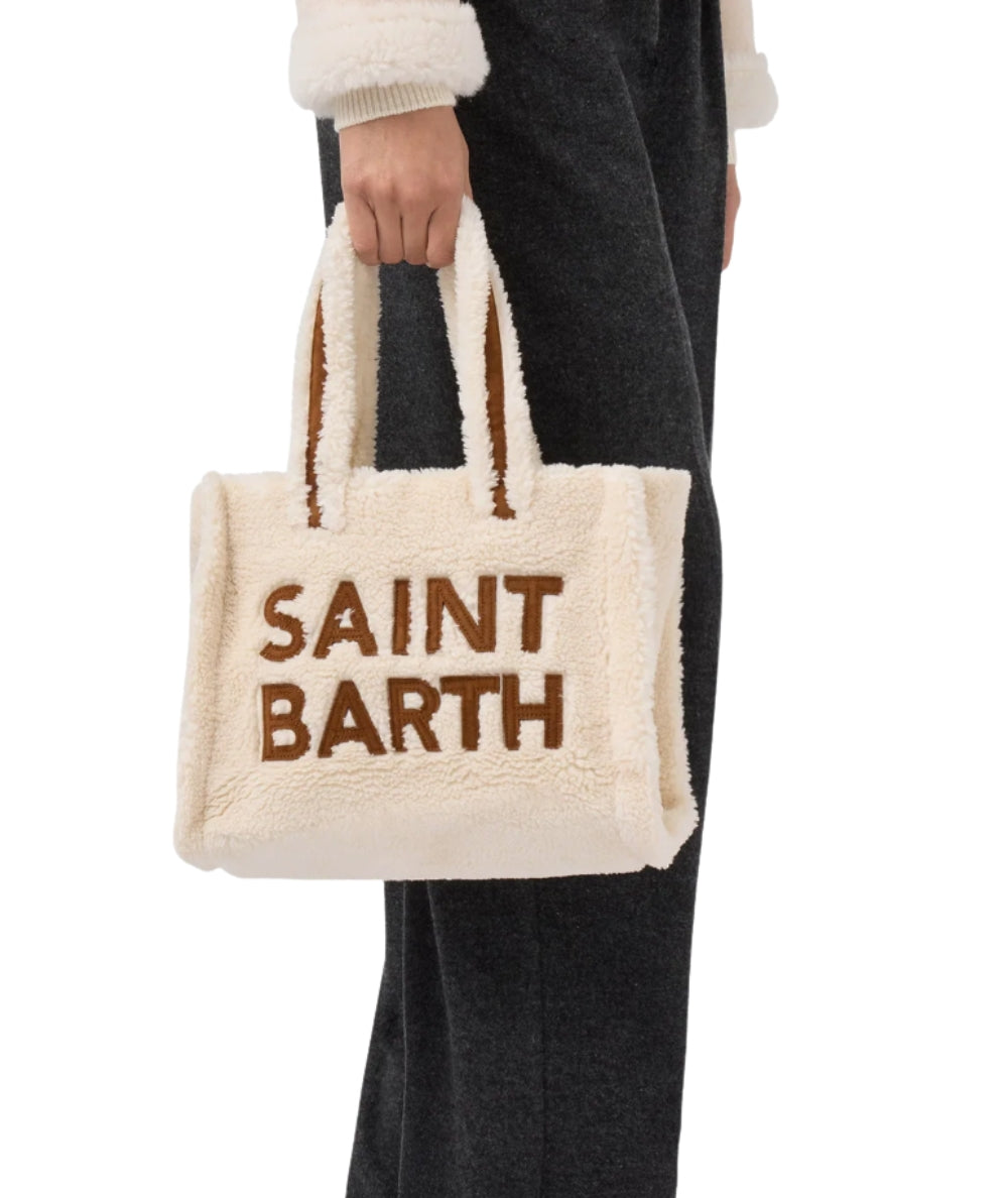 MC2 Saint Barth Borsa COLETTE TEDDY COL0032 Avorio