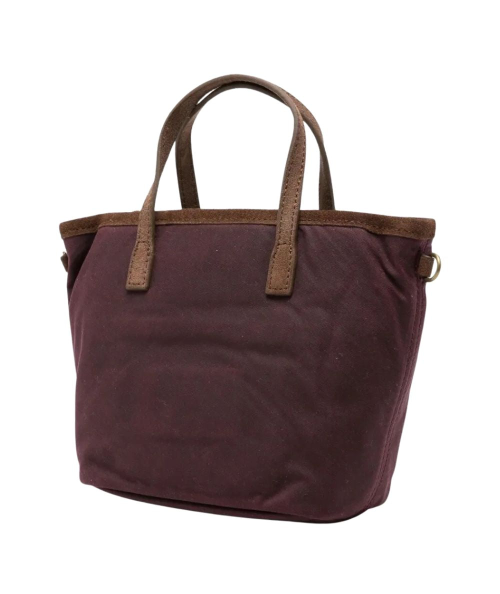 MC2 Saint Barth Borsa Shopper City Bag Mini Wax CBMIN001 Bordeaux