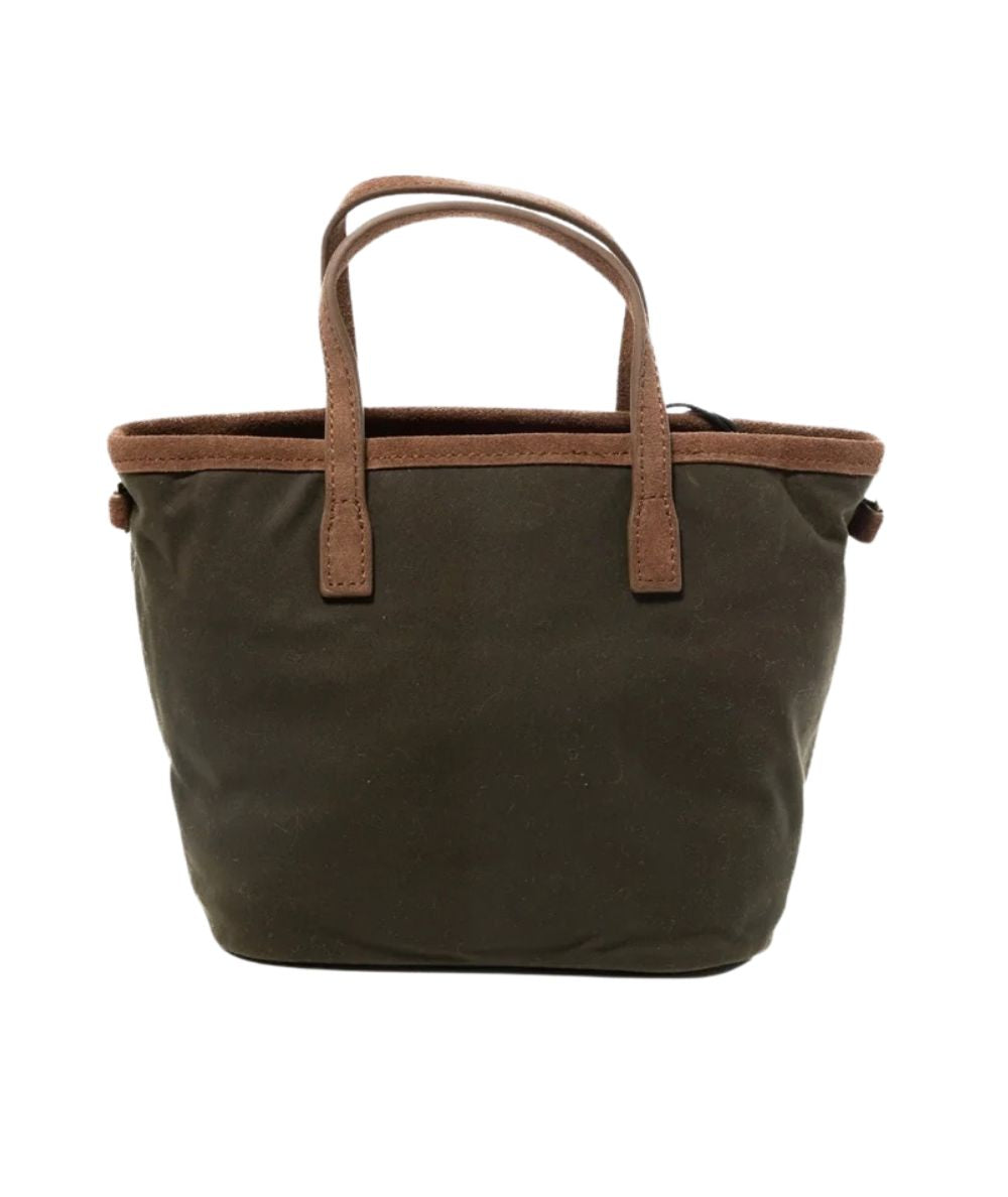 MC2 Saint Barth Borsa Shopper City Mini Wax CBMIN001 Verde