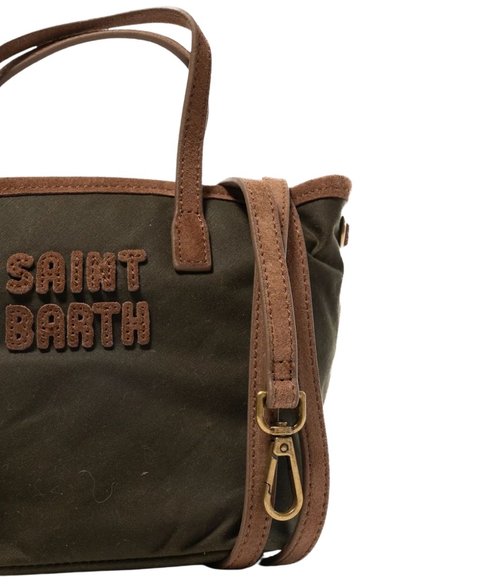 MC2 Saint Barth Borsa Shopper City Mini Wax CBMIN001 Verde