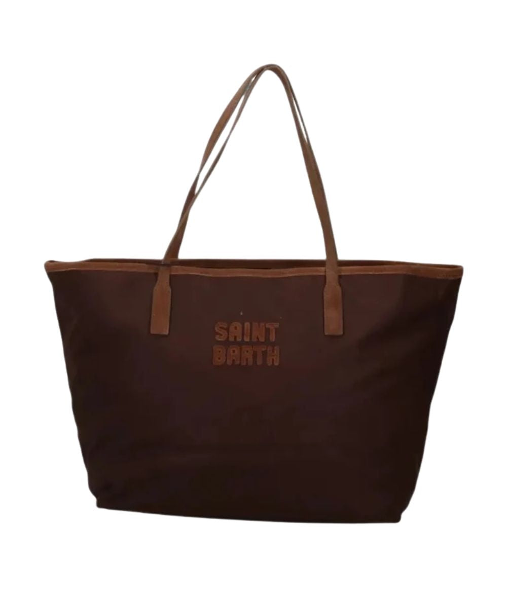 MC2 Saint Barth Borsa Shopper City Wax CB0006 Marrone
