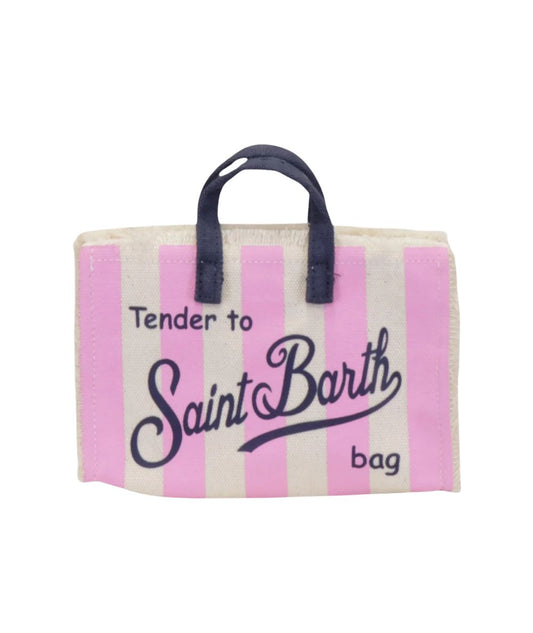 MC2 Saint Barth Borsa a Righe Phone Bag Phone001 Rosa 