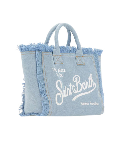 MC2 Saint Barth Borsa in Denim Colette COL0001 Denim Chiaro